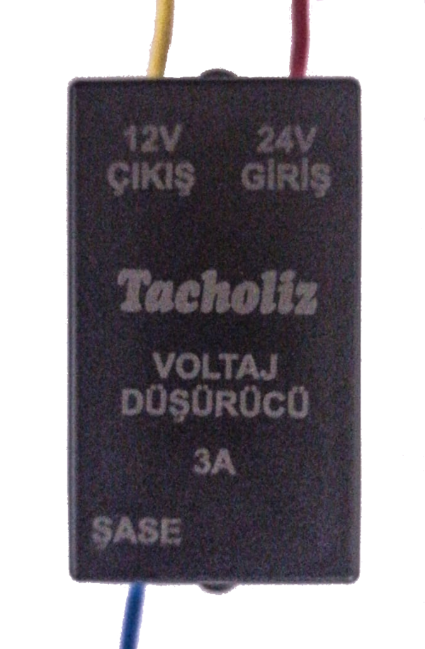 24 Volt -12 Volt 3 Amper Voltaj Düşürücü