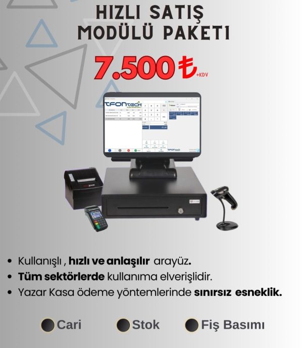 TFONtech Hızlı Satış Paket 1