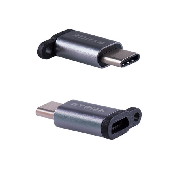 Syrox DT14 Mikro Usb'den Type C'ye OTG Dönüştürücü
