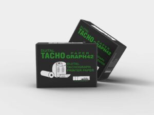 Dijital Takograf Kağıdı – Tacho Graph42 Tip Onaylı Termal Rulo (3'lü Kutulu Paket)